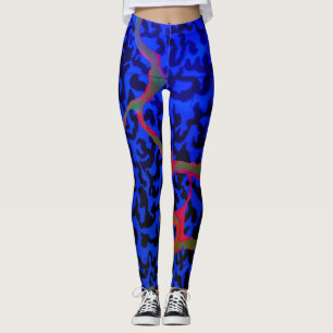 Leggings Éclabouche de néon