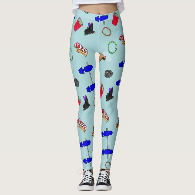 Leggings Éclairage de la patinoire (Devant)