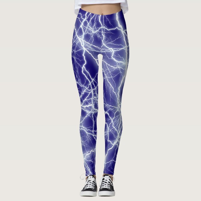 Leggings Éclairage électrique étincelle les légendes (Devant)