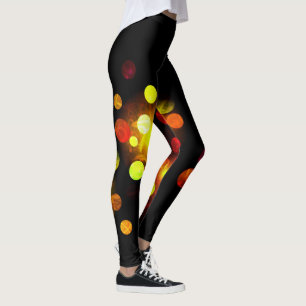 Leggings Éclairer Les Leggins De Scribble Sombre