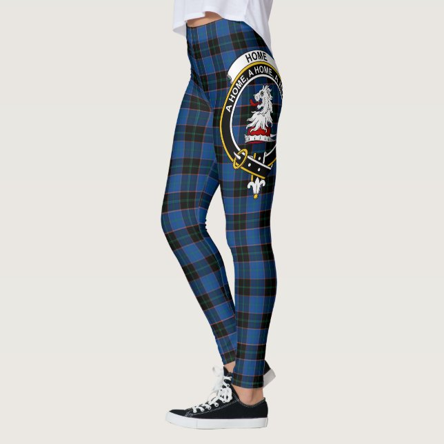 Leggings Ecosse Clan Accueil Hume Crest Tartan Femmes Legin (Gauche)