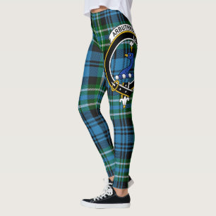 Leggings Ecosse Clan Arbuthnot Chasse Crest Tartan Femmes