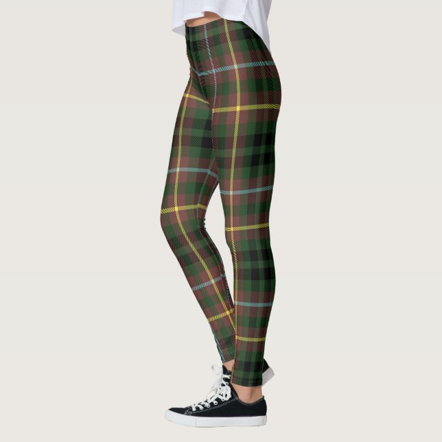 Leggings Ecosse Clan Buchanan Chasse Tartan Femmes (Gauche)