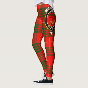 Leggings Ecosse Clan Cameron Moderne Crest Tartan Femmes