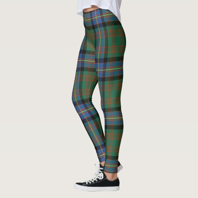 Leggings Ecosse Clan Cochrane Ancienne Leggin Tartan (Gauche)