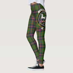 Leggings Ecosse Clan Cochrane Chasse Crest Tartan Femmes