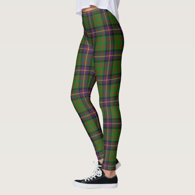 Leggings Ecosse Clan Cochrane Chasse Tartan Femmes Leggin (Gauche)