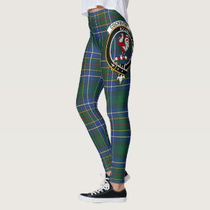 Leggings Ecosse Clan Cockburn Ancienne Crest Tartan Femmes