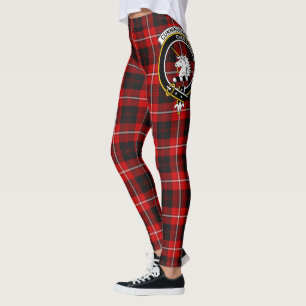 Leggings Ecosse Clan Cunningham Crest Tartan Femmes