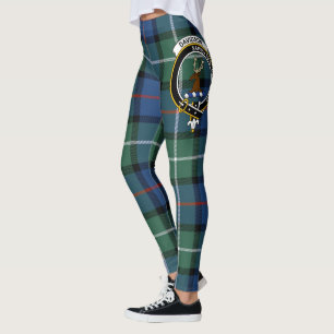 Leggings Ecosse Clan Davidson De Tulloch Crest Tartan