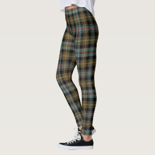 Leggings Ecosse Clan Farquharson Femmes Patinées Tartan
