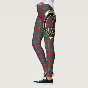 Leggings Ecosse Clan Fraser de Lovat Crest Tartan Femmes