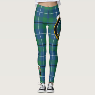 Leggings Ecosse Clan Glen Cimier antique Femmes tatan