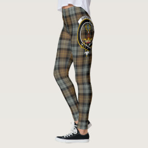 Leggings Ecosse Clan Gordon Patiné Crest Tartan Femmes