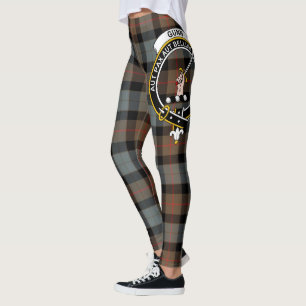 Leggings Ecosse Clan Gunn Patinée Crest Tartan Femmes