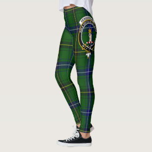 Leggings Ecosse Clan Henderson Moderne Crest Tartan Femmes
