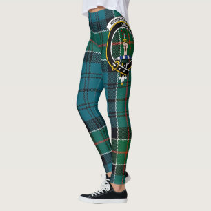 Leggings Ecosse Clan Kirkpatrick Crest Tartan Femmes