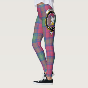 Leggings Ecosse Clan Lindsay Ancienne Crest Tartan Femmes