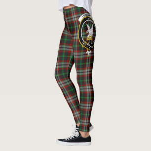 Leggings Ecosse Clan Lindsay Chasse Crest Tartan Femmes