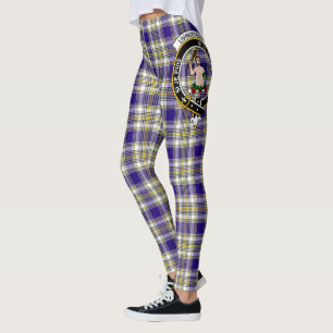 Leggings Ecosse Clan Livingstone Robe Crest Tartan Femmes