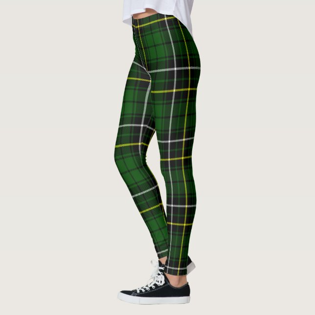 Leggings Ecosse Clan MacAlpine Moderne Tartan Femmes (Gauche)