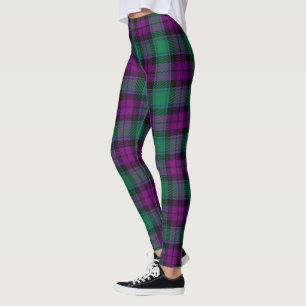 Leggings Ecosse Clan MacArthur Milton Tartan Femmes
