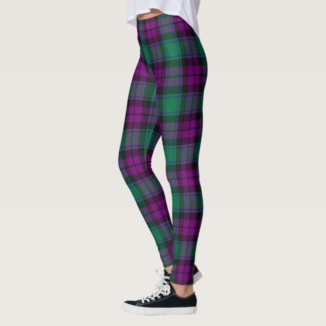 Leggings Ecosse Clan MacArthur Milton Tartan Femmes (Gauche)