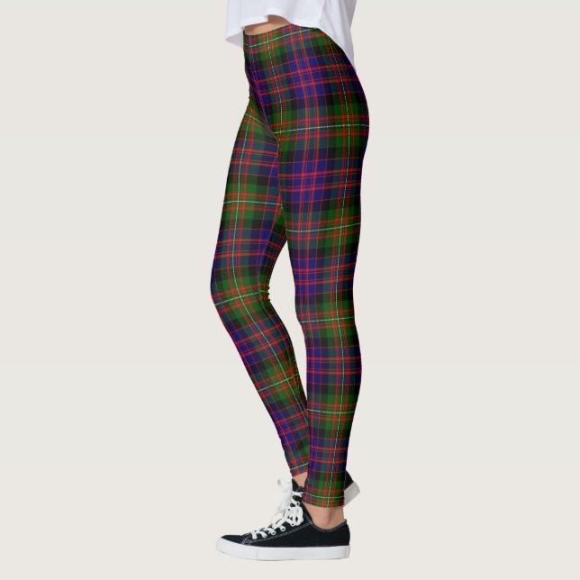 Leggings Ecosse Clan MacDonell De Glengarry Tartan Moderne (Gauche)