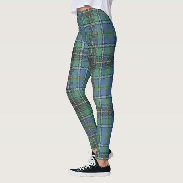 Leggings Ecosse Clan MacInnes Ancienne Tartan Women (Gauche)