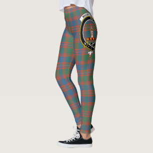 Leggings Ecosse Clan MacIntyre Crest Tartan Femmes