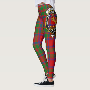 Leggings Ecosse Clan MacKintosh Moderne Crête Tartan Femmes