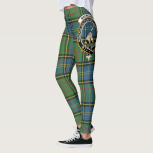 Leggings Ecosse Clan MacMillan Chasse Crest antique