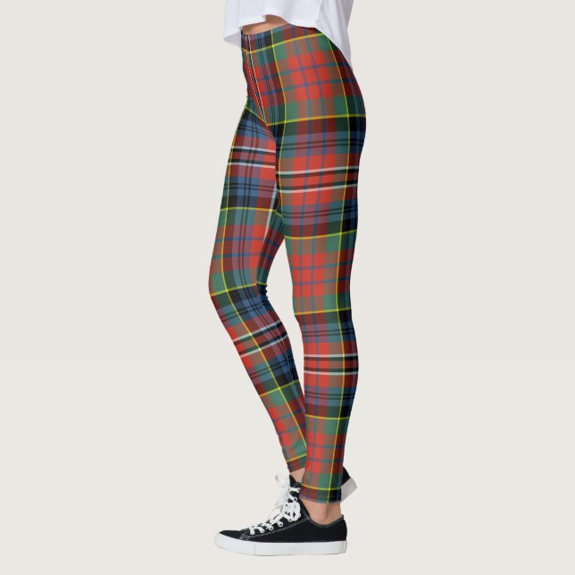 Leggings Ecosse Clan MacPherson Ancienne Tartan Women (Gauche)