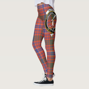 Leggings Ecosse Clan MacRae Ancienne Crest Tartan Femmes