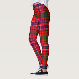 Leggings Ecosse Clan MacRae Ancienne Jambes Tartan Femmes