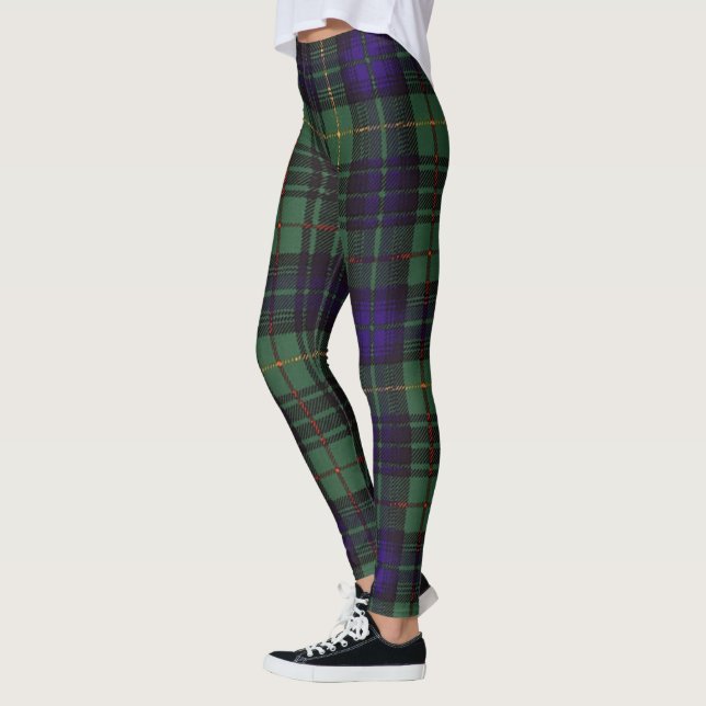 Leggings Ecosse Clan Monteith Vieilles Tartan Femmes (Gauche)
