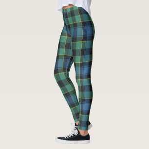 Leggings Ecosse Clan Mouat Ancienne Jambes Tartan Femmes