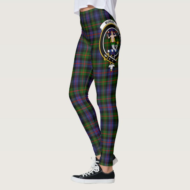 Leggings Ecosse Clan Murray d'Atholl Moderne Crest Tartan (Gauche)