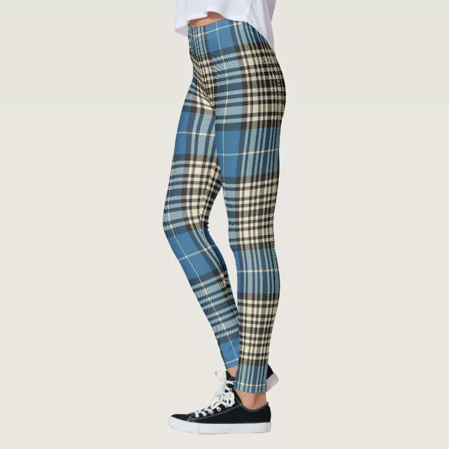 Leggings Ecosse Clan Napier Ancienne Tartan Femmes (Gauche)