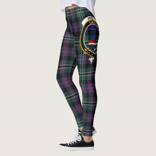 Leggings Ecosse Clan Rose Chasse moderne Crest Tartan