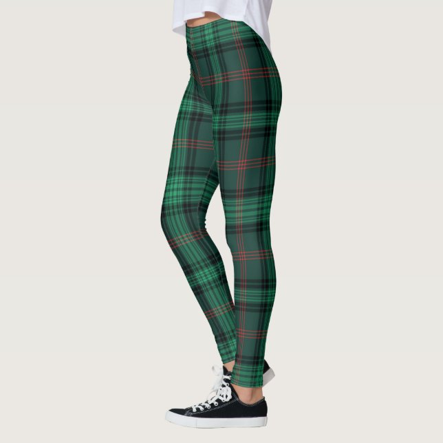 Leggings Ecosse Clan Ross Chasse Les Femmes Tartan Modernes (Gauche)