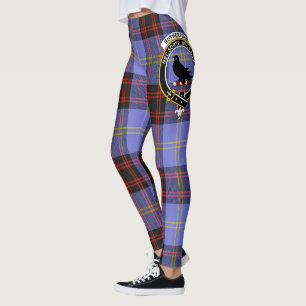Leggings Ecosse Clan Rutherford Crest Tartan Femmes