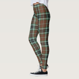 Leggings Ecosse Clan Thomson Chasse Les Femmes Tartan Moder