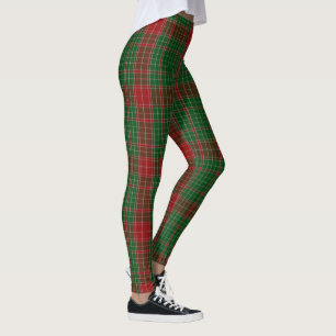 Leggings Ecosse Plaid Tartan hiver féminin de Noël