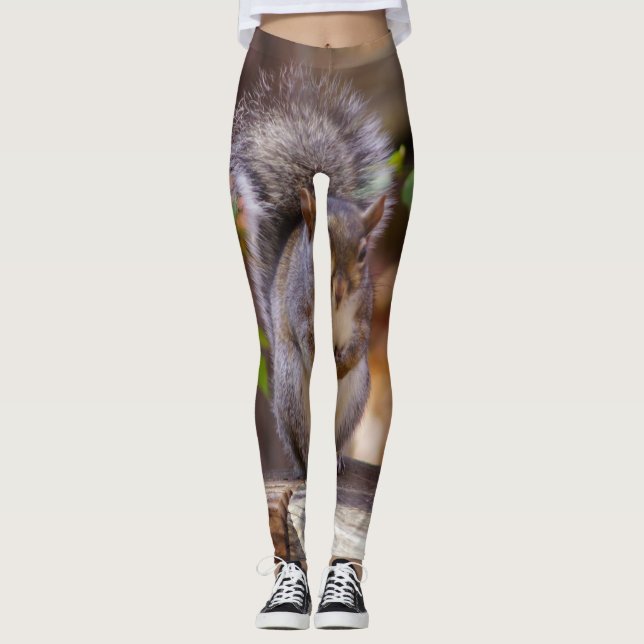 Leggings Écureuil mendiant (Devant)