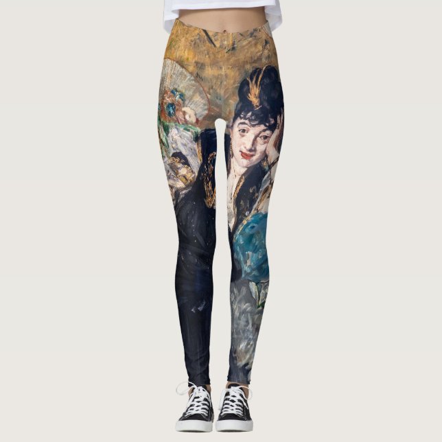 Leggings Edouard Manet - Dame aux Éventails (Devant)