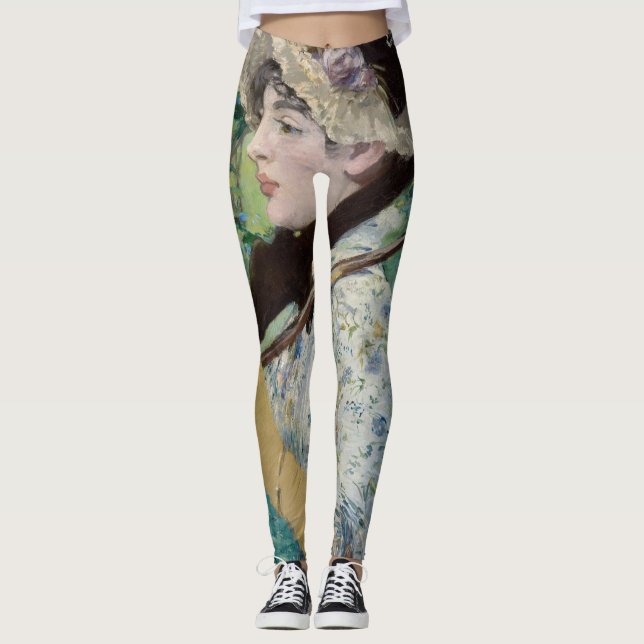 Leggings Edouard Manet - Jeanne / Printemps (Devant)