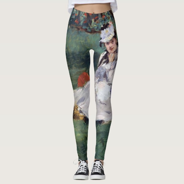 Leggings Edouard Manet - La famille Monet dans son jardin (Devant)