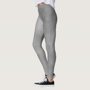 Leggings Effet de nuage orageux élégant gris