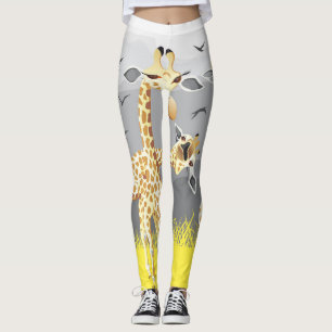 Leggings effilez vos jambes avec ces giraffes